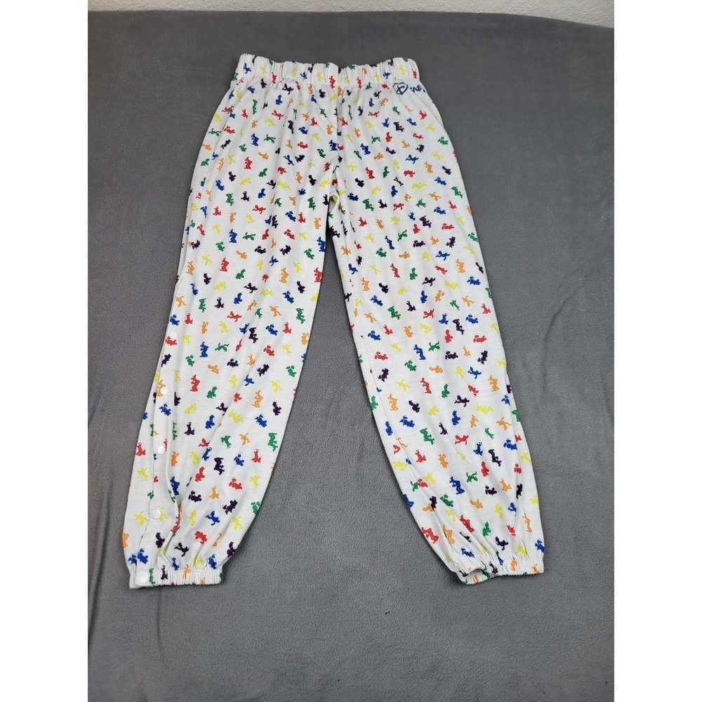 Disney Starlight Pajama Pants FR Boys Medium White‎ AOP Disney Character Light
